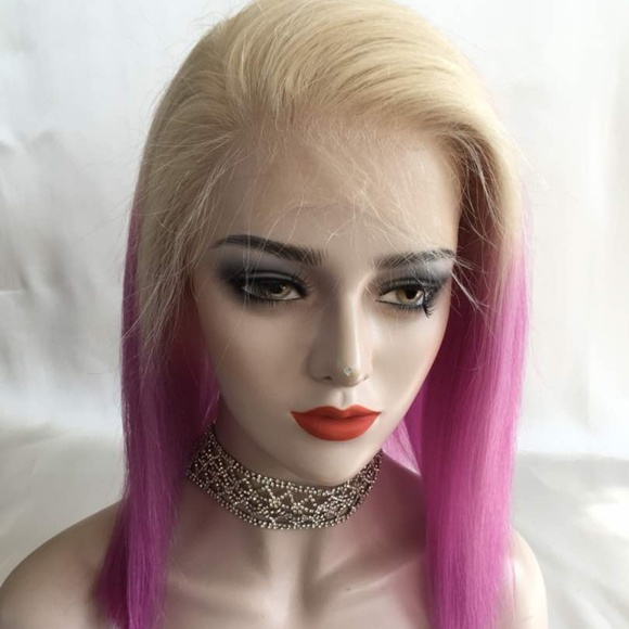 Full Lace Wig  Bob Cut 12" - Picture 6 of 7